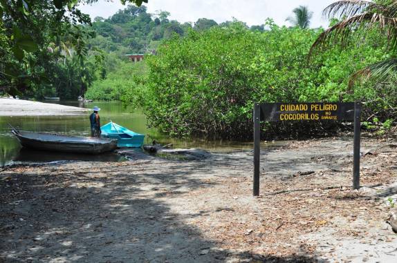 O último obstáculo da trilha que atravessa o Parque Nacional de Manuel Antonio, no litoral do Oceano Pacífico, na Costa Rica